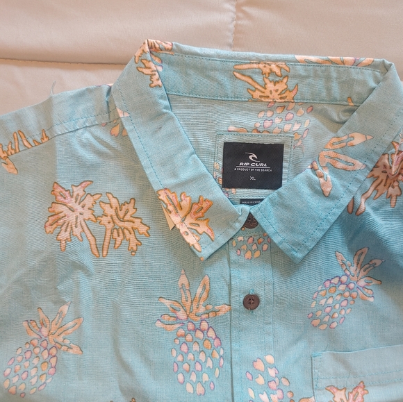 Rip curl Button down Shirt polo shirts boys NEW - Picture 11 of 15